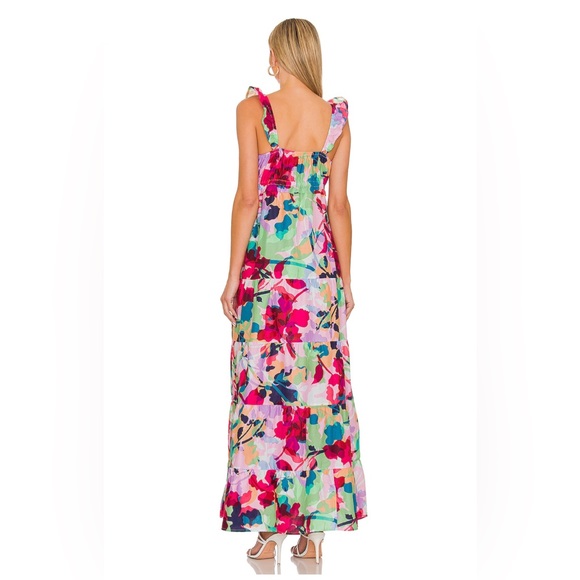 BB Dakota Vacay Tropic Silhouette Dress WITH POCKETS - Picture 3 of 4